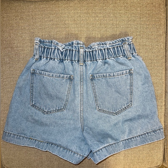 forever 21 paperbag denim shorts - Picture 5 of 5